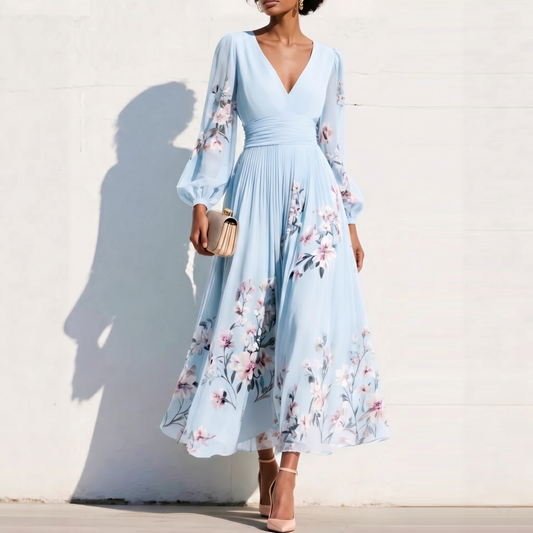 NINA – Robe midi à l’allure élégante – Noria Paris