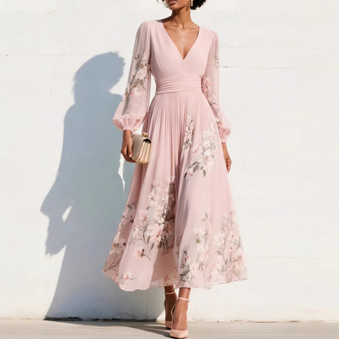 NINA – Robe midi à l’allure élégante – Noria Paris
