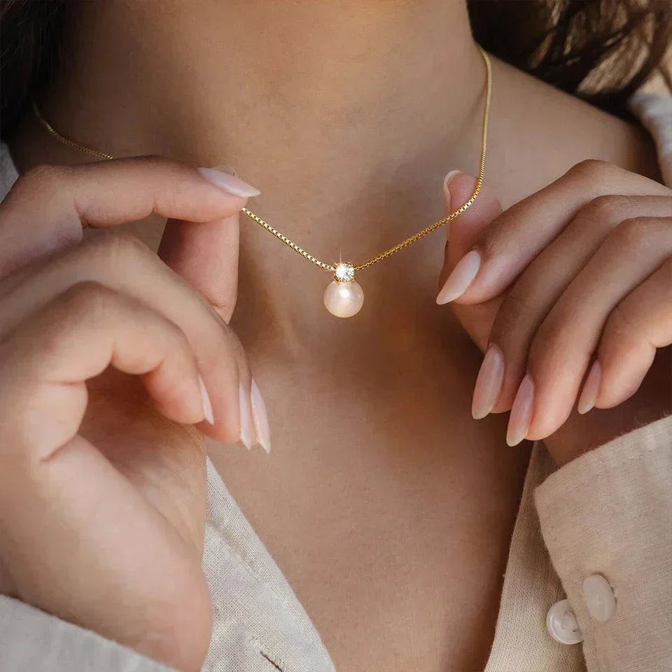 NORIA | Colgante con perla