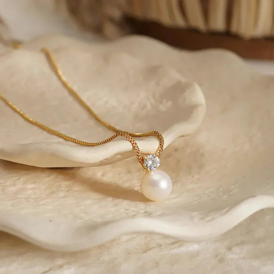 NORIA | Colgante con perla