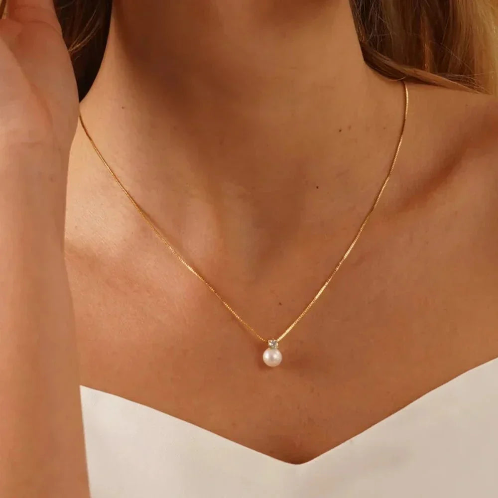 NORIA | Colgante con perla