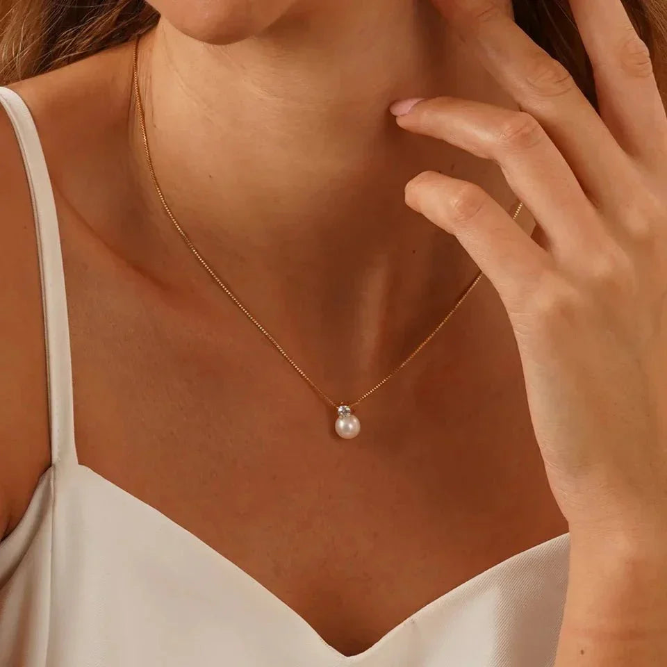 NORIA | Colgante con perla