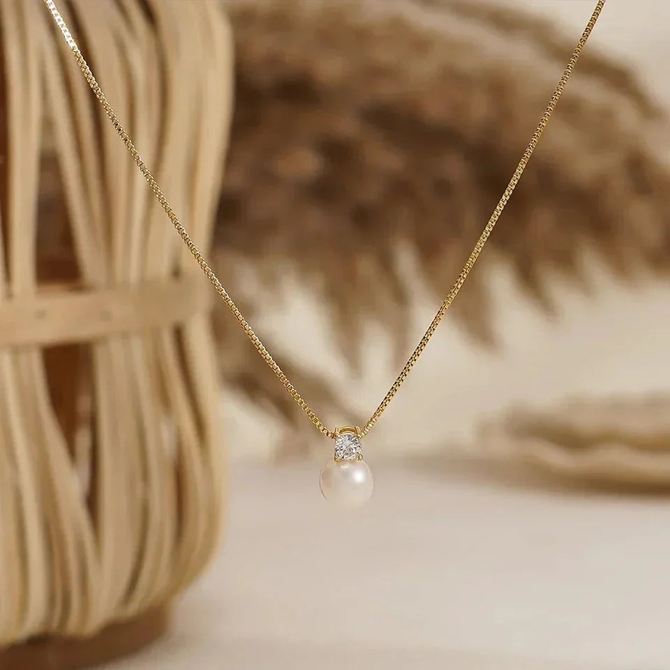 NORIA | Colgante con perla