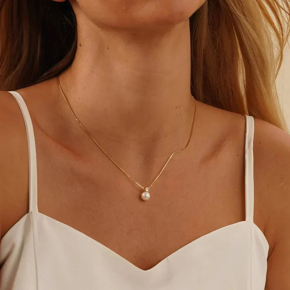 NORIA | Colgante con perla