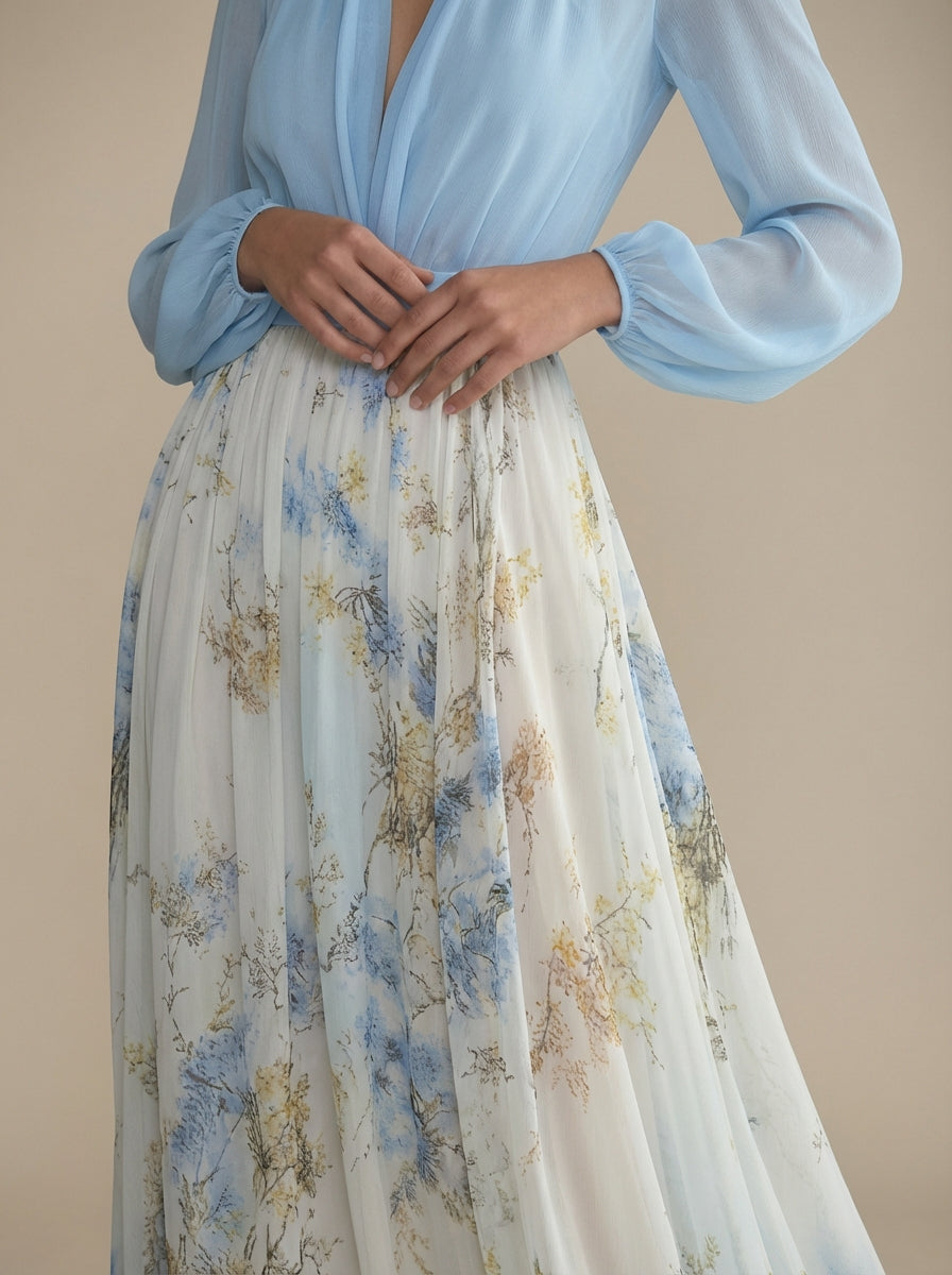 VERA – Robe longue à l’allure élégante – Noria Paris