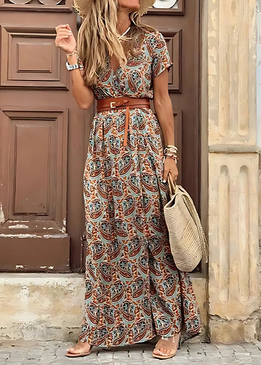 SARAH – Robe longue à l’allure élégante – Noria Paris