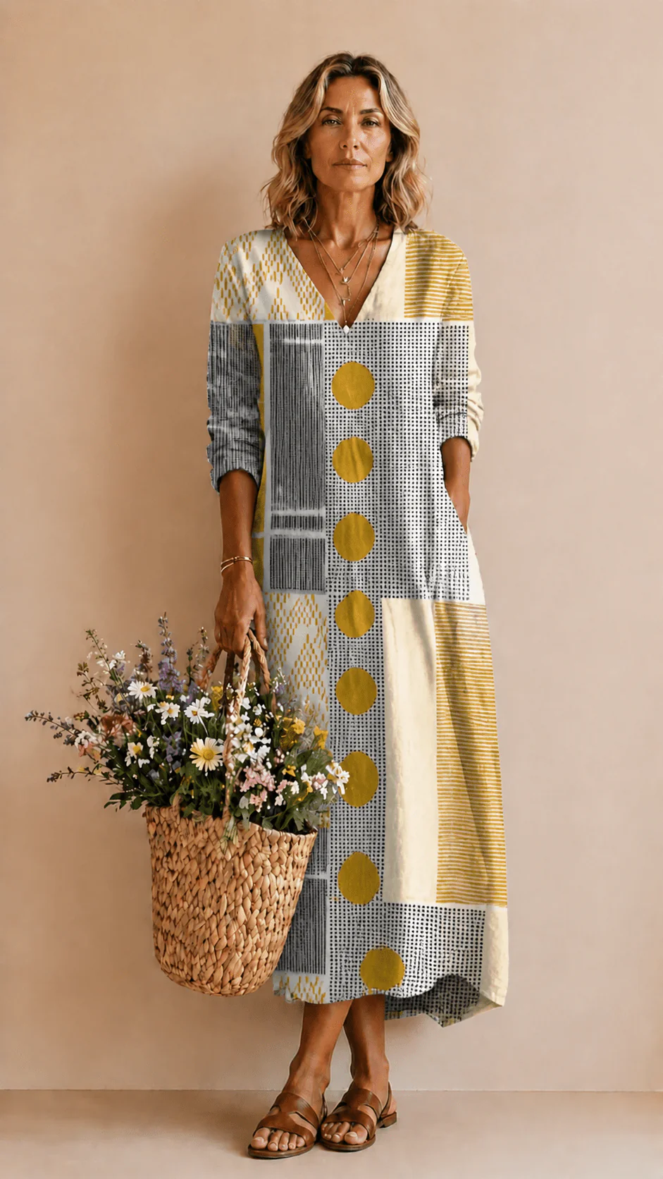 LIVIA – Patchwork Doré