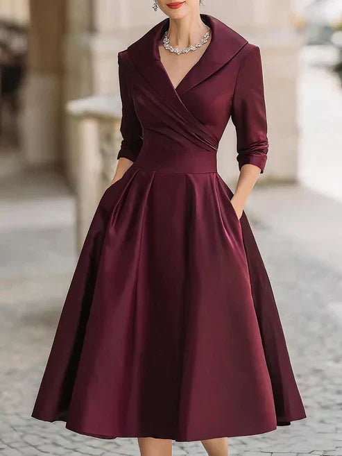 ALICE – Robe midi à l’allure élégante – Noria Paris