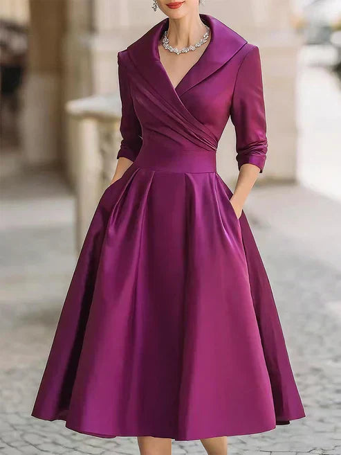 ALICE – Robe midi à l’allure élégante – Noria Paris