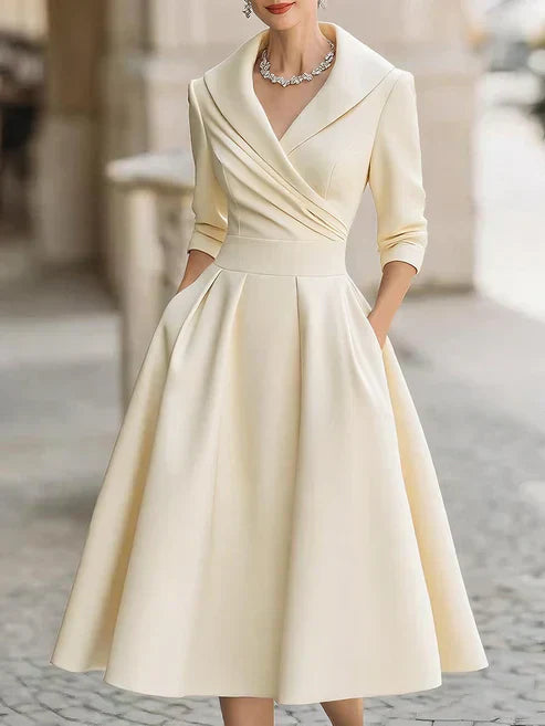 ALICE – Robe midi à l’allure élégante – Noria Paris