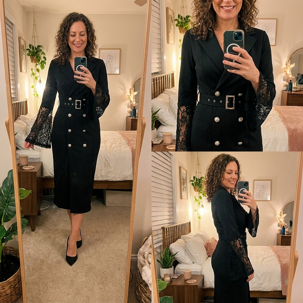 MÉLUSINE – Robe midi à l’allure élégante – Noria Paris
