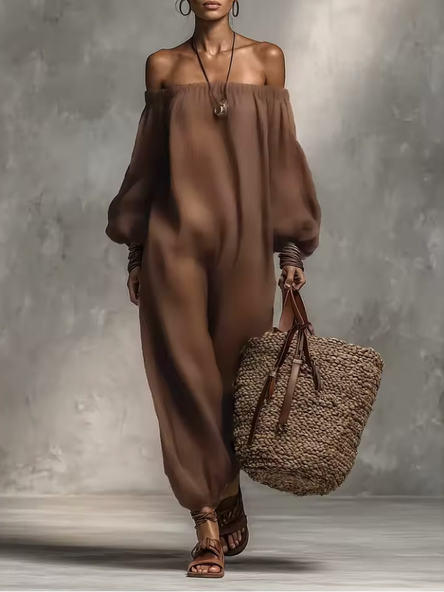 Fenna | Combinaison bustier à manches