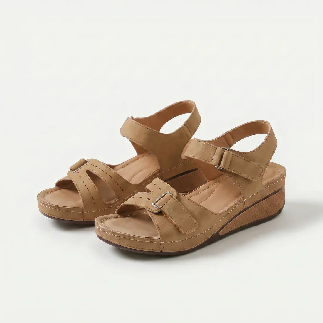Sandy | Sandales orthopédiques confortables compensées