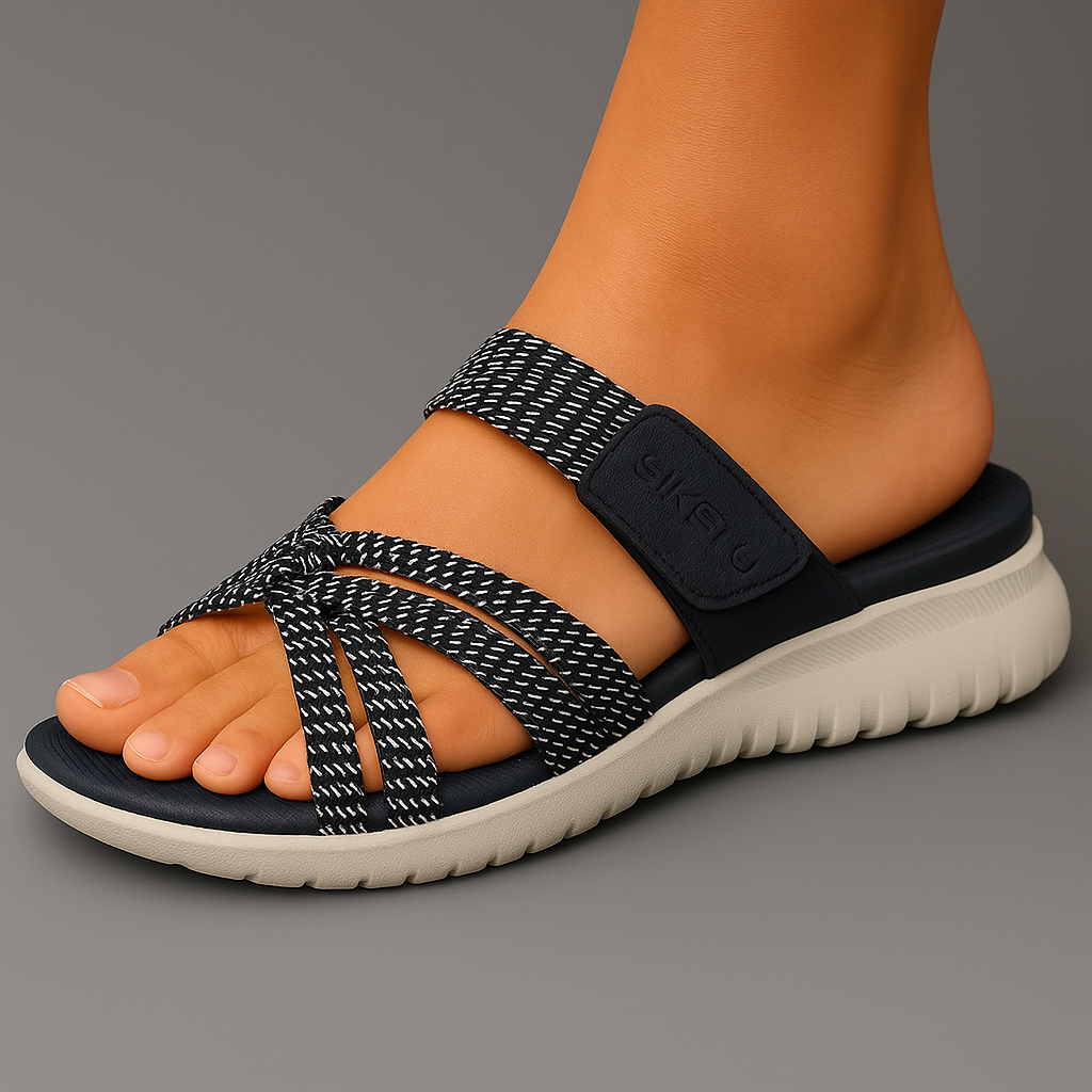Lina | Sandales orthopédiques confortables à enfiler