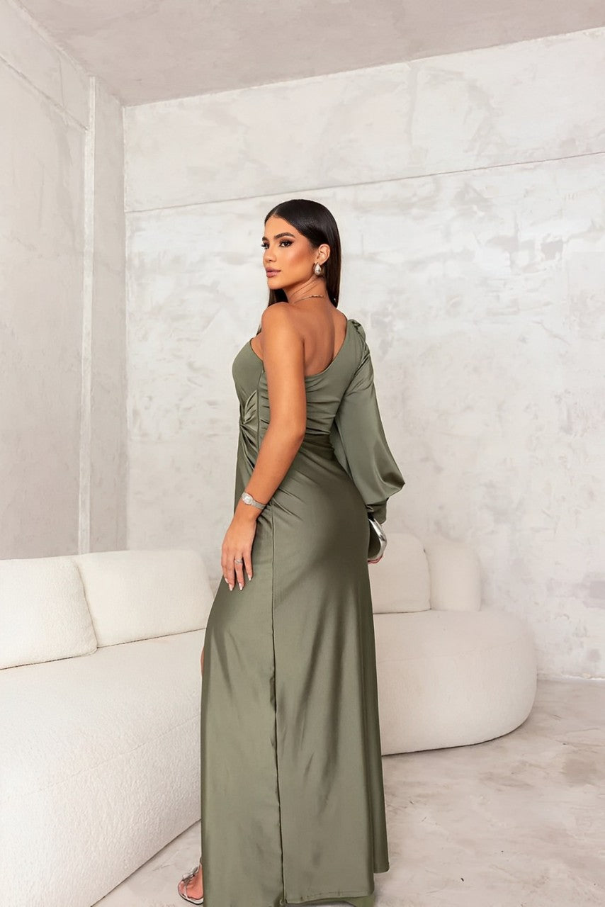 ALBANE – Robe midi à l’allure élégante – Noria Paris